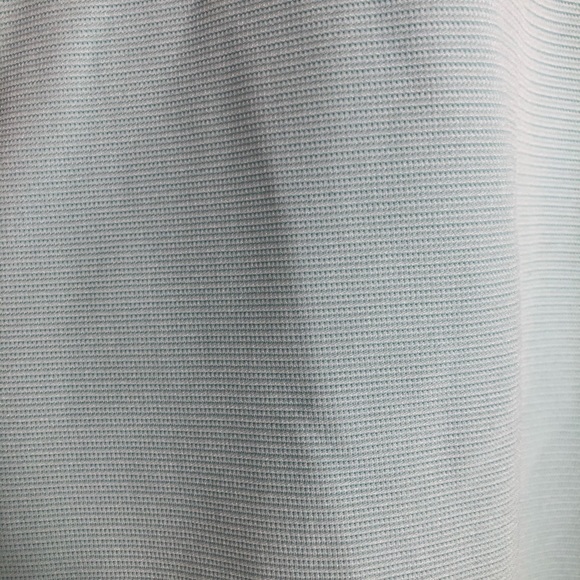 Ann Taylor Light Blue Ruffle Bottom Textur… - Picture 4 of 6